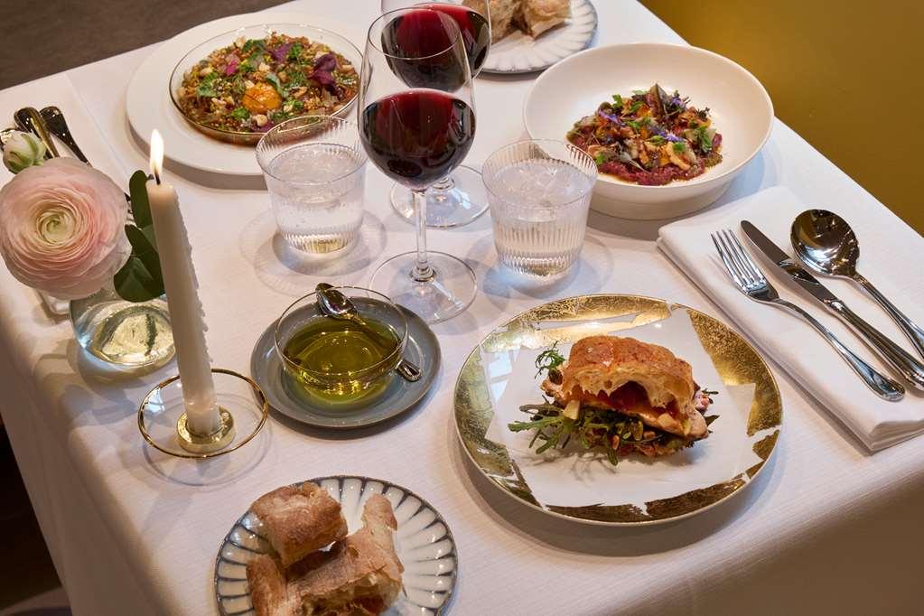 Villa Dagmar Stockholm Restaurace fotografie A meal at the restaurant
