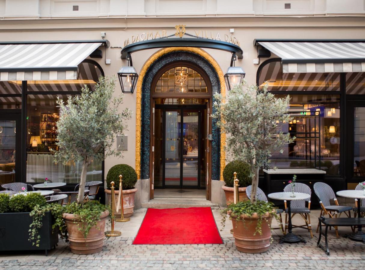 Villa Dagmar Stockholm Exteriér fotografie The entrance to the hotel